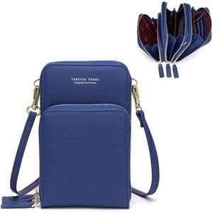 Small Crossbody Cell Phone Purse Women Mini Messenger Shoulder Handbag Wallet
